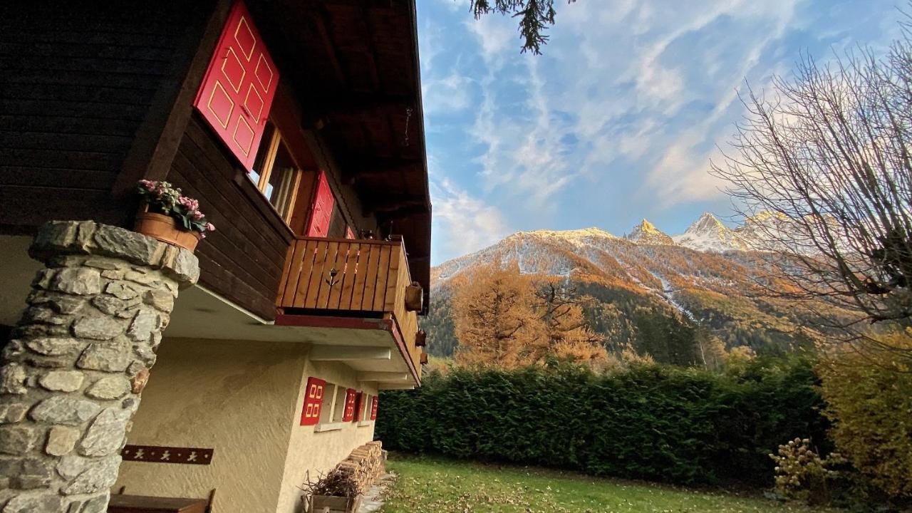 Chalet Baraka Vue Montblanc Chamonix ภายนอก รูปภาพ