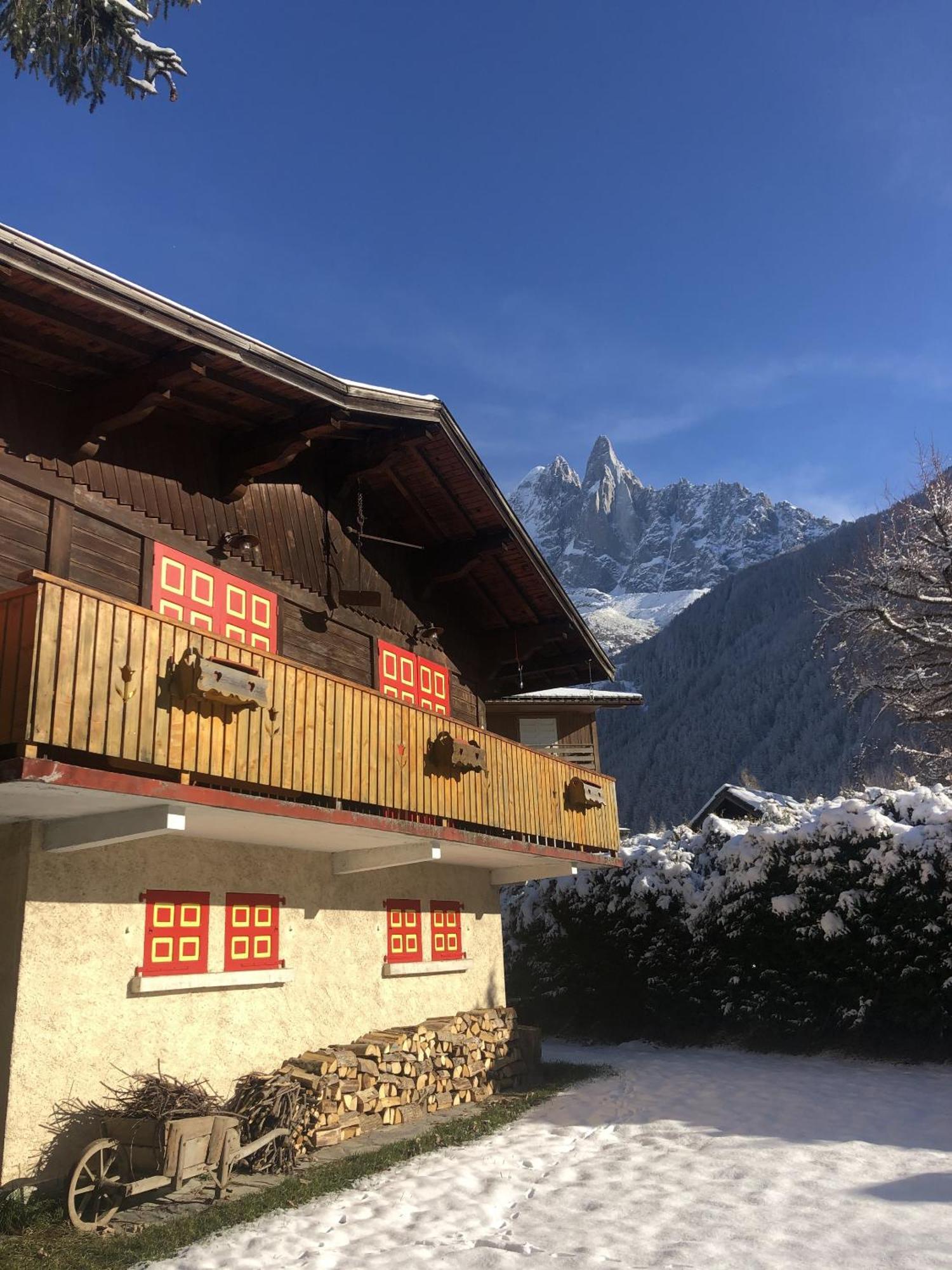 Chalet Baraka Vue Montblanc Chamonix ภายนอก รูปภาพ